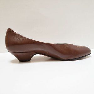 Fiorelli Women's Brown Low Block Heel Slip On